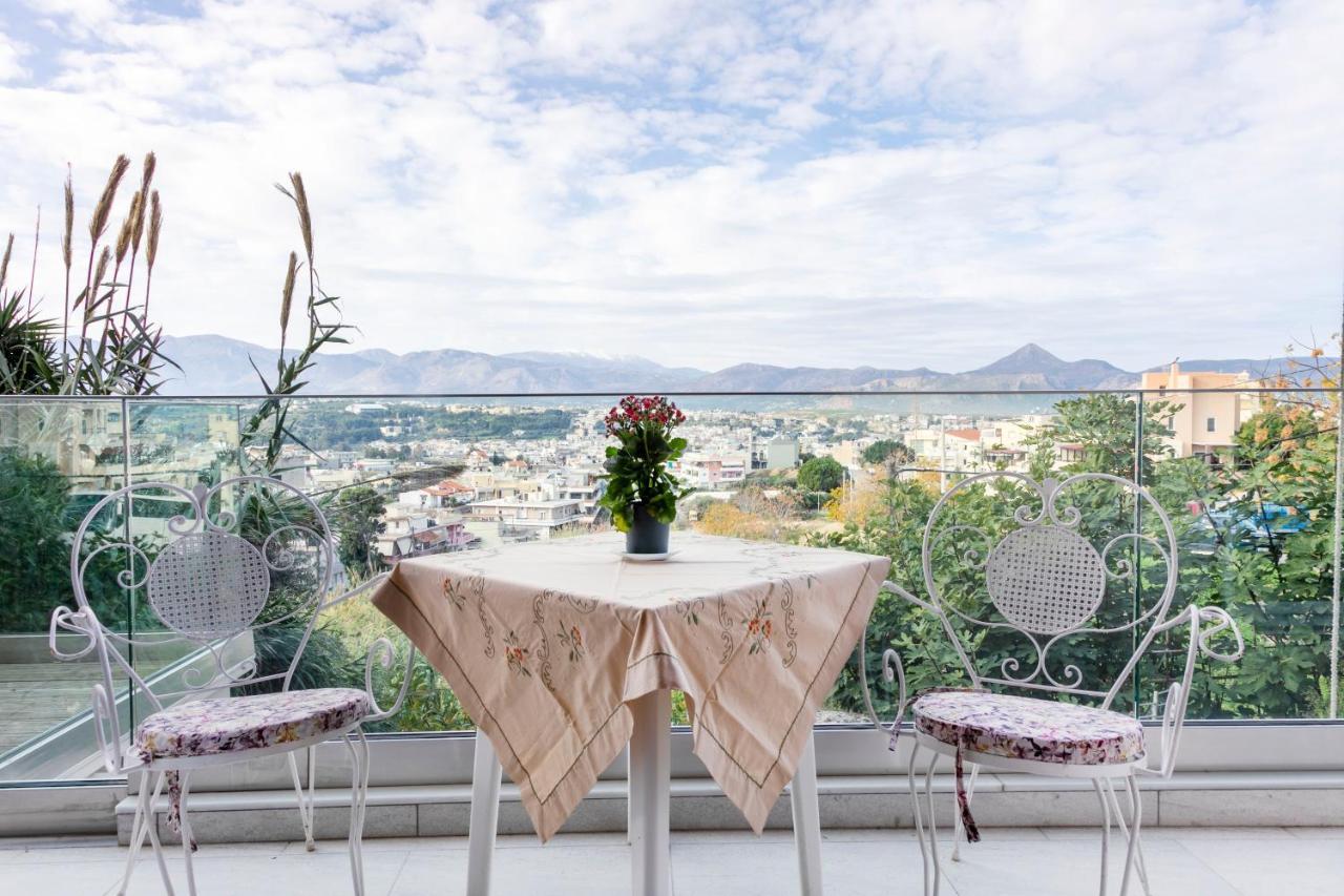 이라클리온 Stylist House With Amazing View 아파트 외부 사진