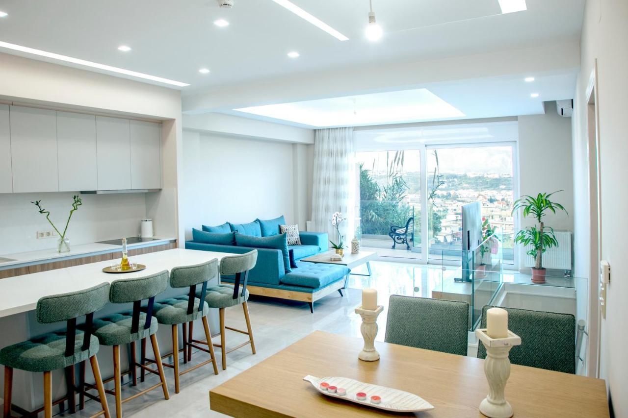 이라클리온 Stylist House With Amazing View 아파트 외부 사진