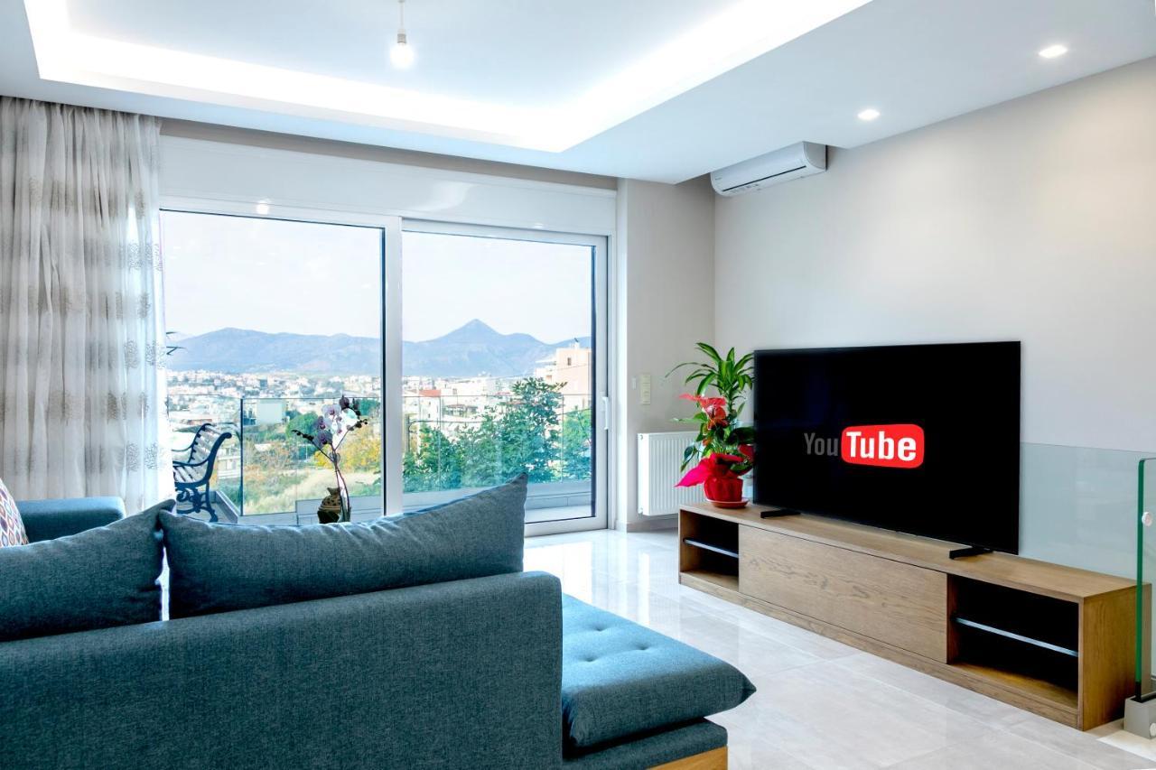 이라클리온 Stylist House With Amazing View 아파트 외부 사진